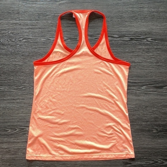 SzS Adidas two toned orange Climalite Racerback tank VGUC - Picture 4 of 4